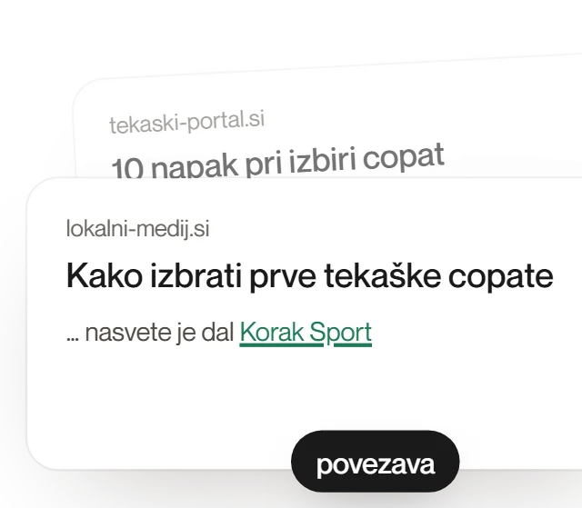 Omemba in povezava v članku lokalnega medija